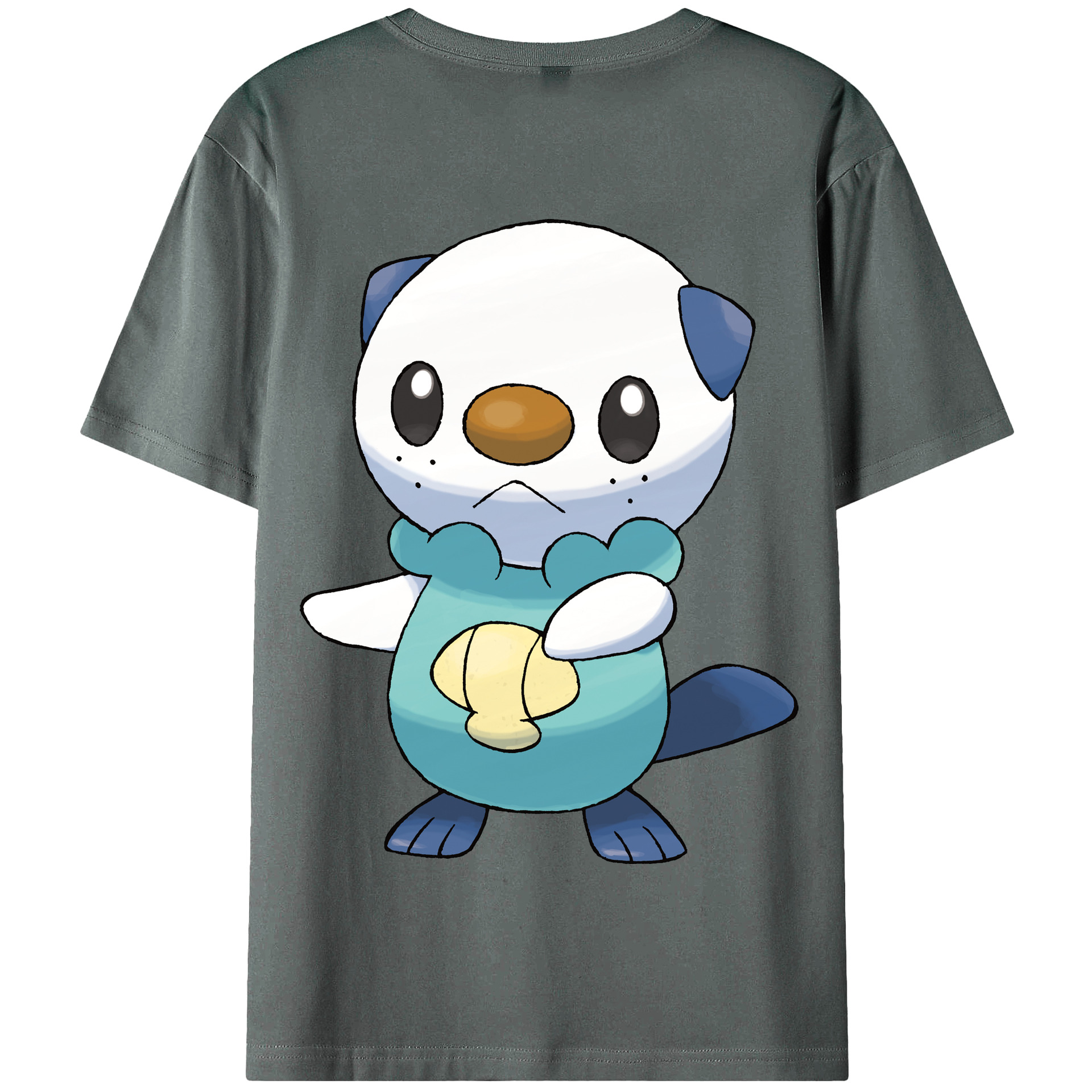 （画像用） ポケットモンスター Pokémon 綿100％半袖Tシャツ（背面プリント）